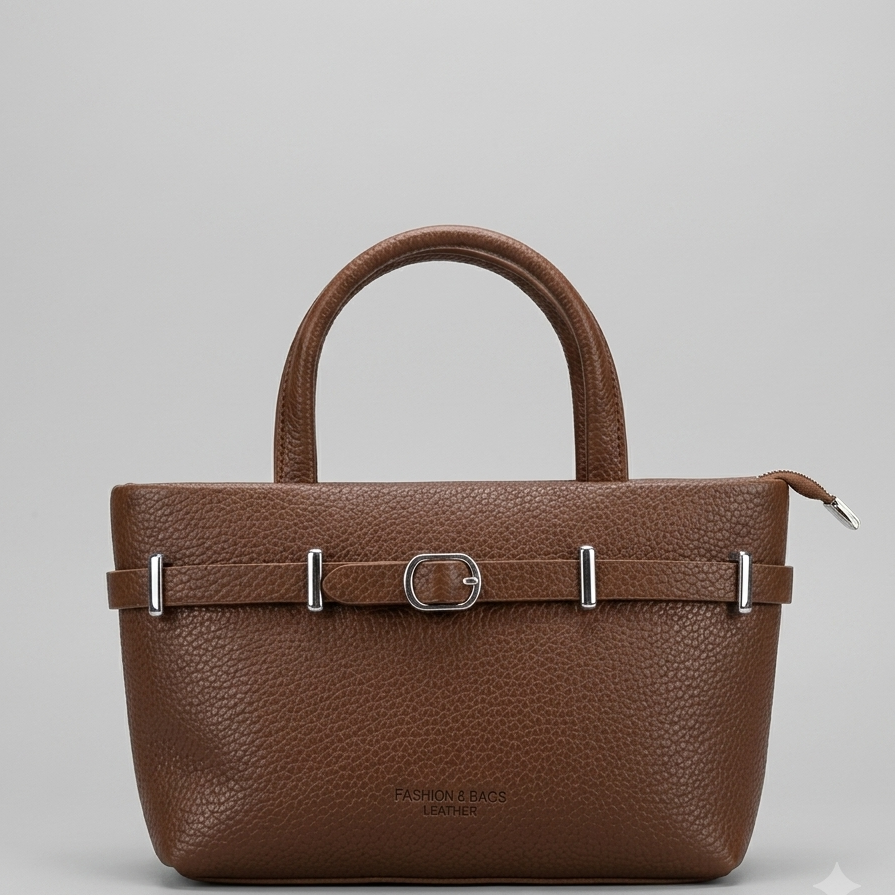 Classic Belted Satchel / Top-Handle Doctor Bag Style