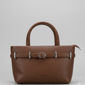 Classic Belted Satchel / Top-Handle Doctor Bag Style