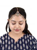 CZ Diamond Bridal Matha Patti Head Chain