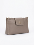 Taupe Crossbody Sling Bag