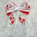 Floral Bow Hair Clip