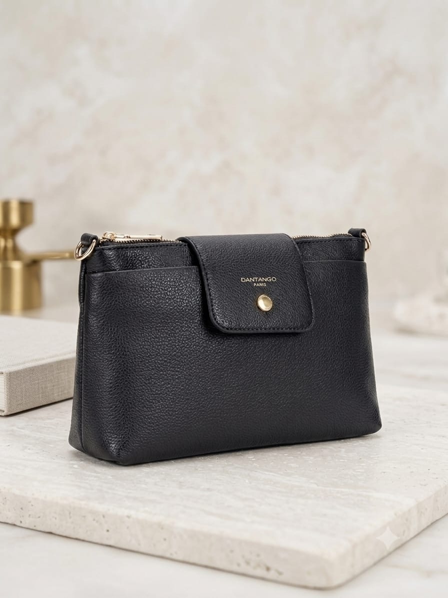 Black Crossbody Sling Bag