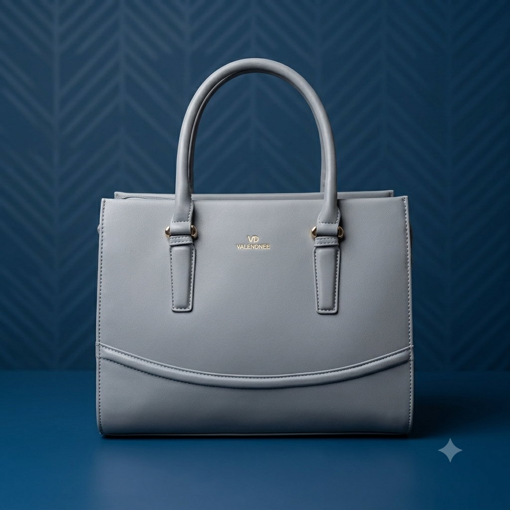 VALENDONEE Elegant Grey Satchel Handbag