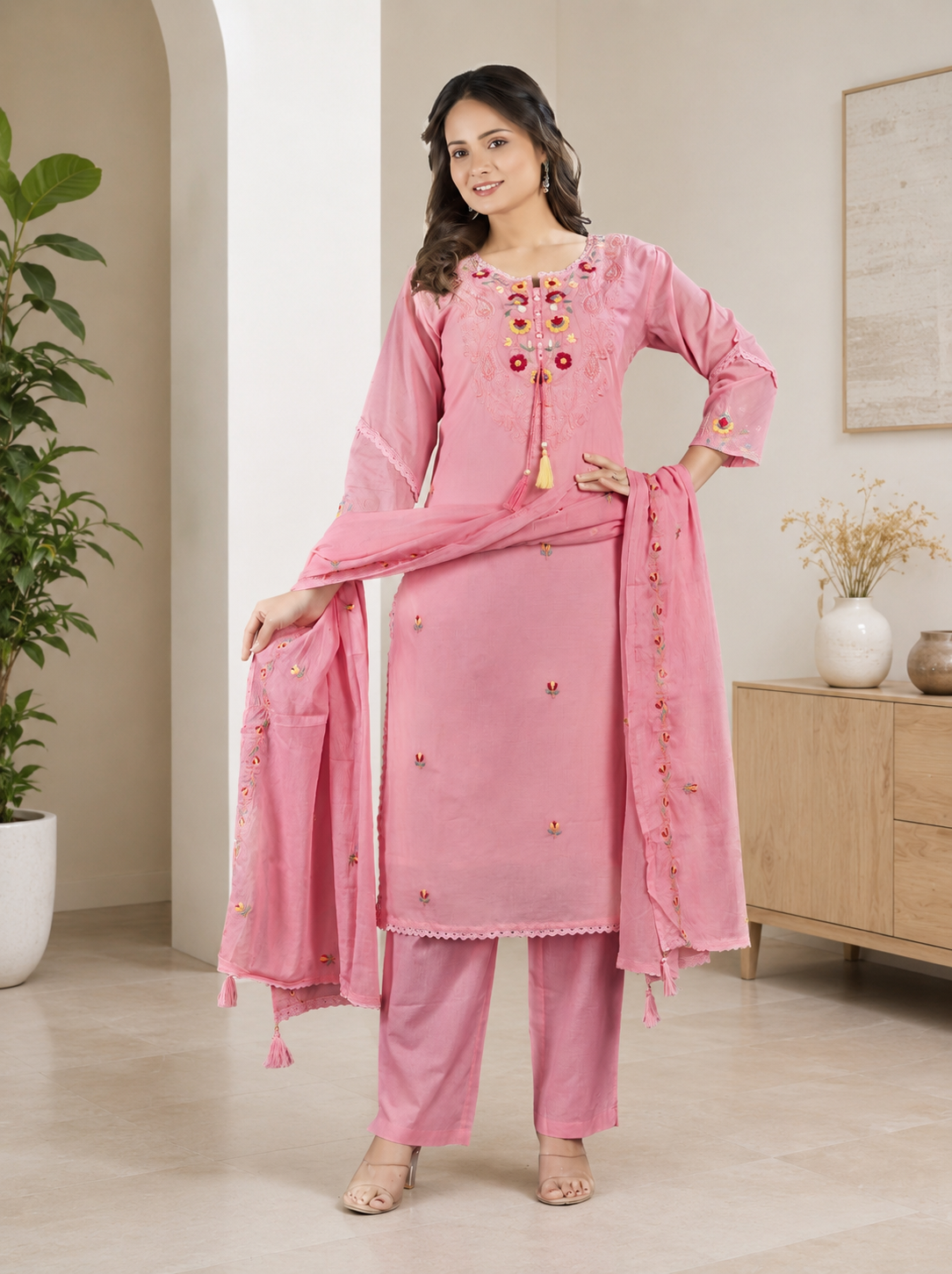 Premium Rajasthani Mul Cotton Kurtiset